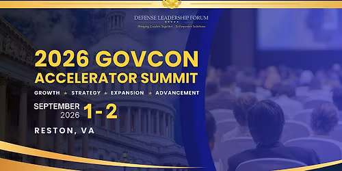 2026 GovCon Accelerator Summit
