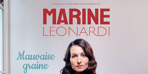Marine Leonardi \u2022 Centre de Congr\u00e8s \u2022 Angers