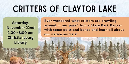 Critters of Claytor Lake