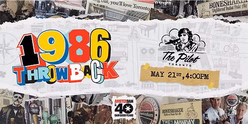 FREE: Amsterdam's 40th Anniversary Party!