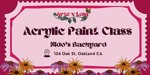 Mothers Day Paint and Sip