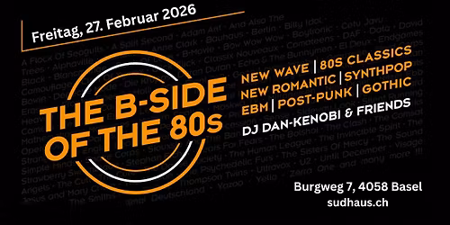 The B-Side of the 80s (and many more...)