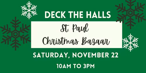 St Paul Christmas Bazaar 2025