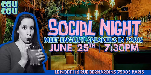 Coucou Social Night (English) - Paris, FR