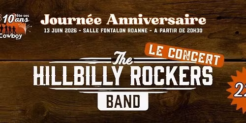 Bal, Concert et Anniversaire des 10 ans du club Happy Cowboy 42
