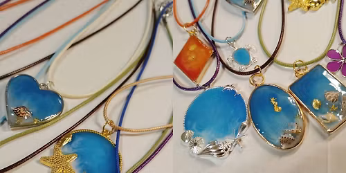 05\/31 - Open Bezel (UV Resin) Jewelry making Class