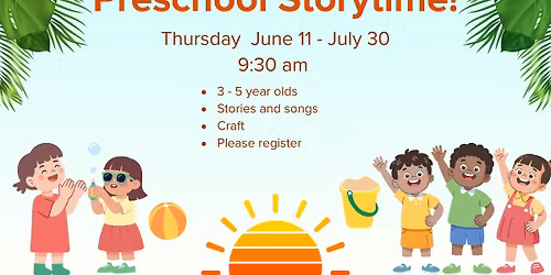 Preschool Storytime