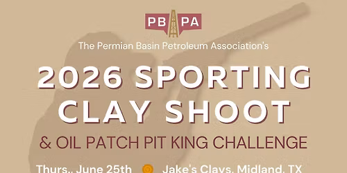 2026 PBPA Clay Shoot + Pit King Challenge
