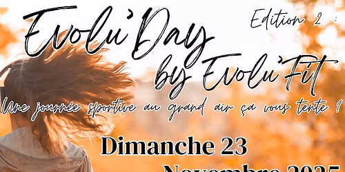 Evolu\u2019Day - \u00c9dition 2