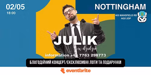 JULIK charity concert in Nottingham