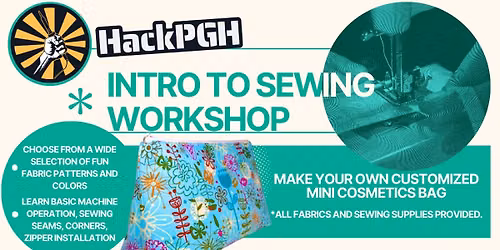 Intro to Sewing Workshop with Kym