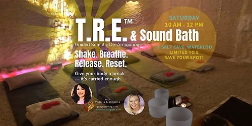 T.R.E.\u00ae  (Tension\/Trauma Rls Exercises) & Sound Bath @ Salt Cave | OCT 17
