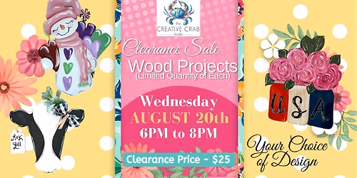 Wednesday Wood Project Clearance