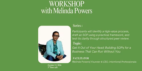 Get It Out of Your Head: Building SOPs for a Business That Can Run Without