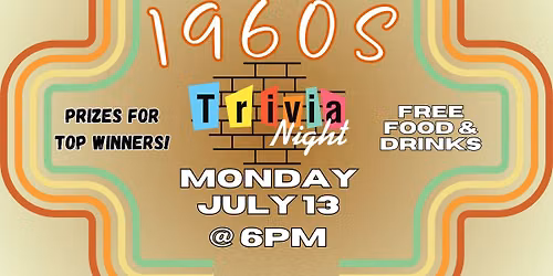 1960S TRIVIA NIGHT