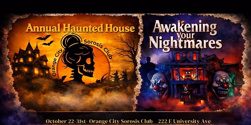 Awakening your Nightmares Oct 22-31st