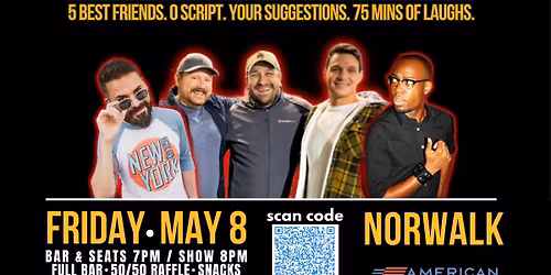 Onstage in Norwalk:   NYC Improv Comedy