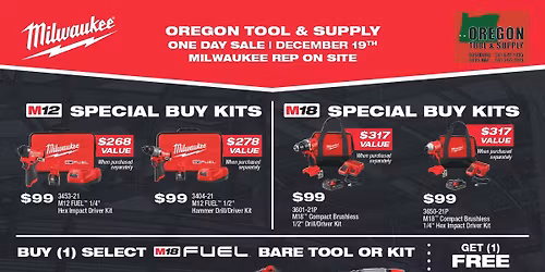 Milwaukee Mega Deal Day