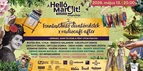 Fenntarthat\u00f3 Divat\u0151r\u00fcletek x radiocaf\u00e9 after