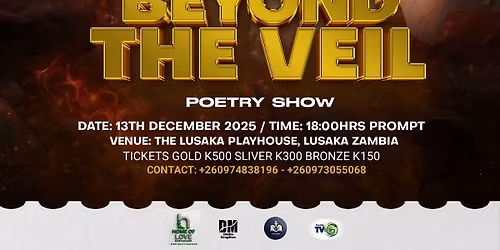 beyond the veil poetry show