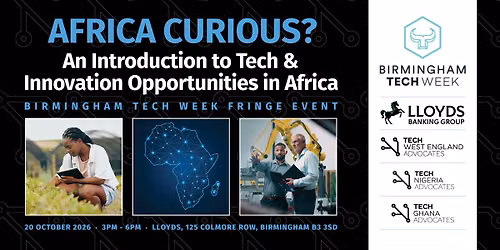 Africa Curious? An Intro to Tech & Innovation Opportunities in Africa