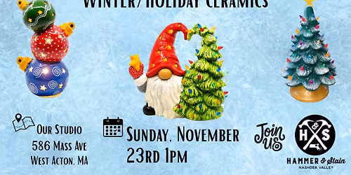 Holiday\/Winter Ceramics