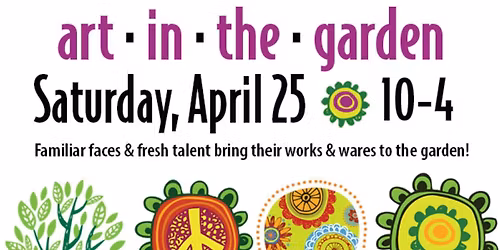 Spring Art in the Garden