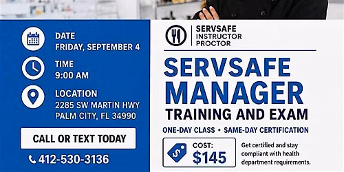 ServSafe Manager Certification