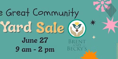 The Great Community Yard Sale