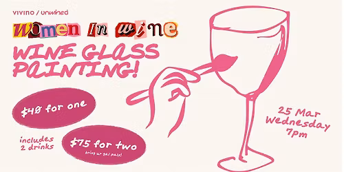 #womeninwine Wine Glass Painting