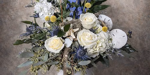 August Floral Design Class: Nautical Beachy Design $119