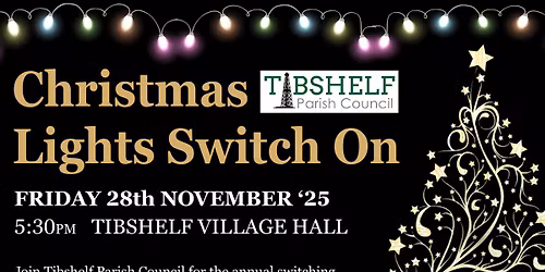 Christmas Lights Switch-on - Tibshelf Parish Council