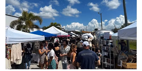 Indie flea at Campbell park 