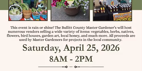 Bullitt County Master Gardeners' Plant & Art Sale