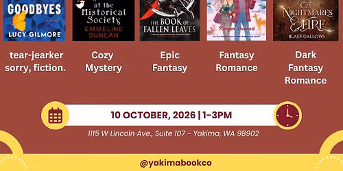 Author Signing - Amazing Books by Amazing PNW Authors!