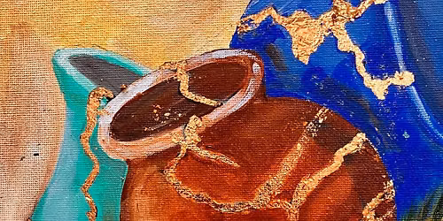 Kintsugi Japanese Art Broken Vessels- Acrylic