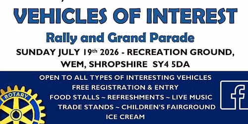 Stall @ Wem Vehicles of Interest