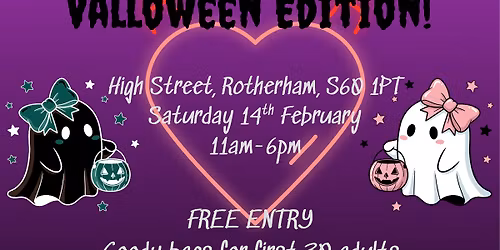 The Rook's Den Night Market- Valloween edition- 14\/2\/26