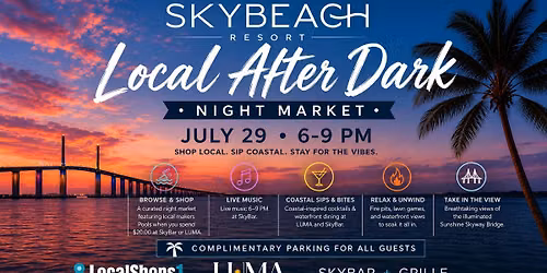 SkyBeach Local After Dark - Night Market 