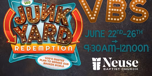 Junkyard Redemption VBS