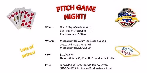 MVRSA Pitch Game Night