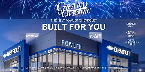 Fowler Chevrolet Grand Opening