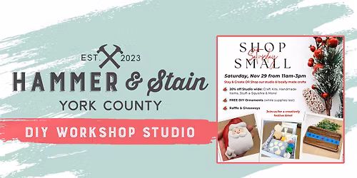 SHOP SMALL SATURDAY EVENT!