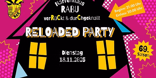 Reloaded Part(y)#17 | Radeburger Carnevals-Club \u2219 19.11.