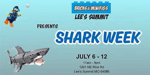 Shark Week at Bricks & Minifigs Lee's Summit