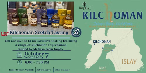Kilchoman Scotch Tasting