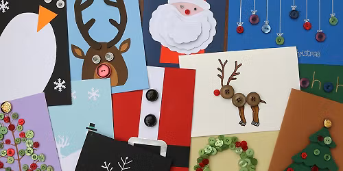 Collage Christmas Card class