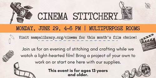 Cinema Stitchery - June