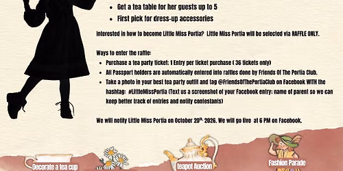 Little Miss Portia Tea Party