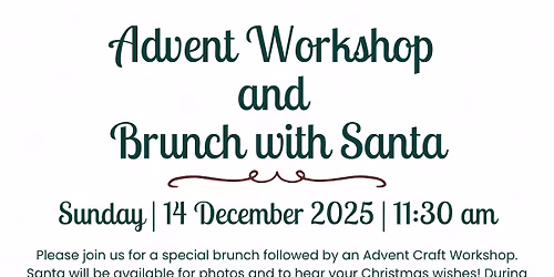 Advent Workshop and Brunch with Santa